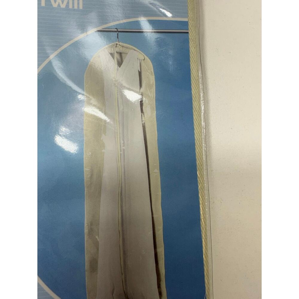 Formal Gown Bag Natural Cotton Twill 24”X62” New In Package - Picture 4 of 5